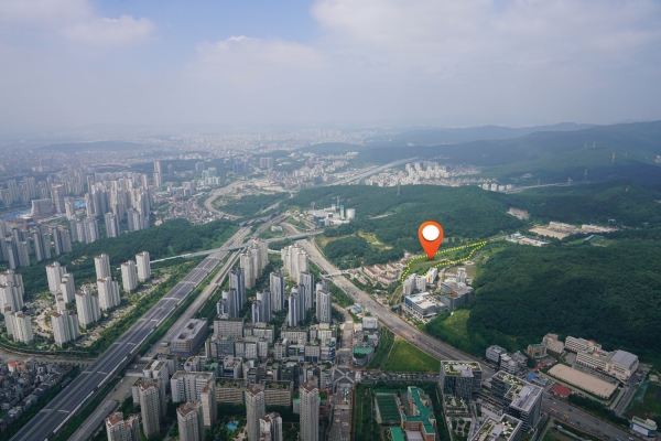 용인시는 11일 상현역과 매봉숲 인근 광교지구에 제조 ‧ IT 업종 200사 규모의 광교지식산업센터(가칭)가 들어선다고 밝혔다.(사진=용인시)