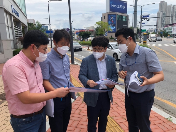 용인시 기흥구가 관내 주요 사업장 현장점검을 실시했다. (사진=용인시)