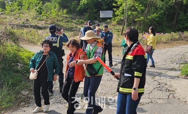 연수구, 여름철 자연재난 대비 민관 합동훈련 실시 모습. 사진제공=연수구